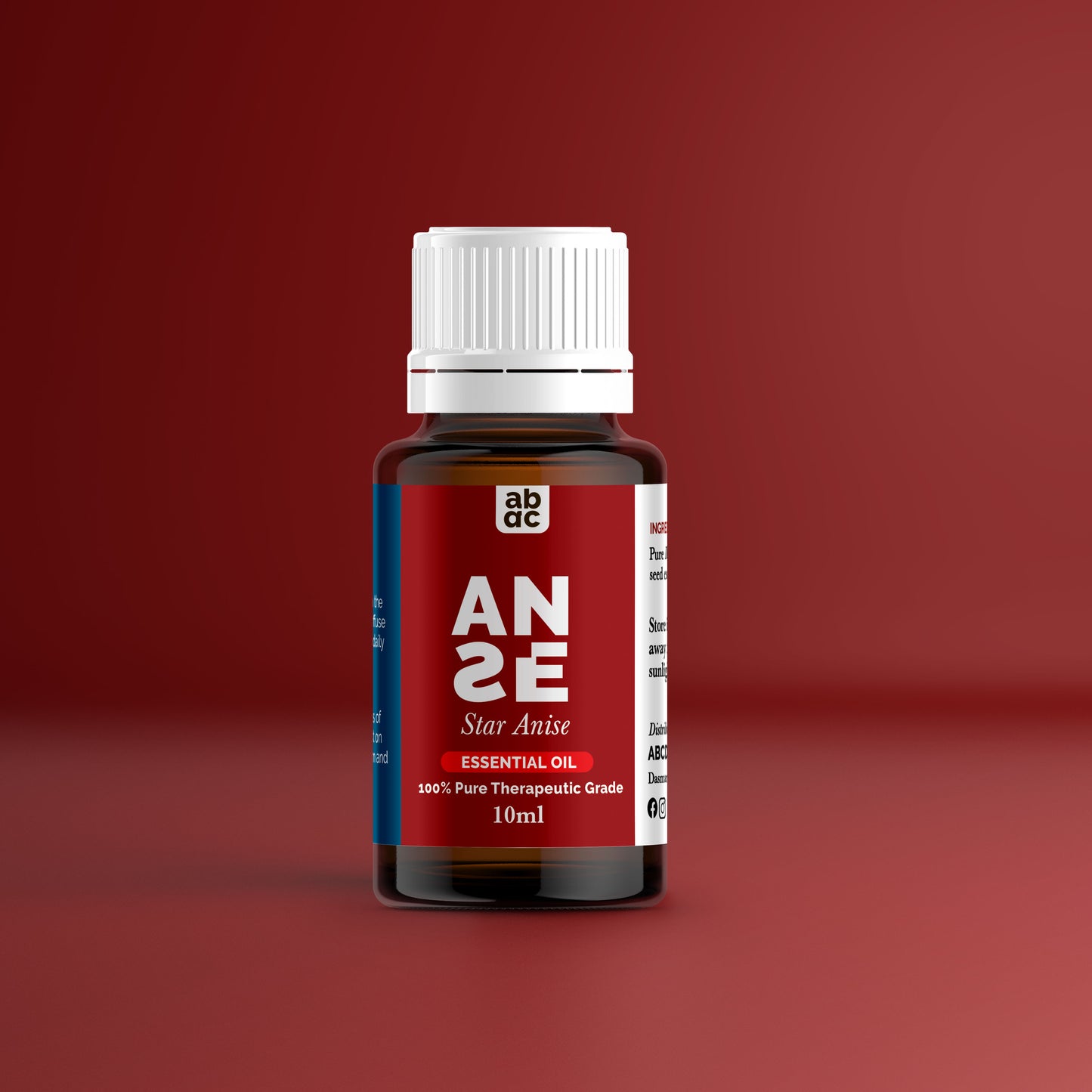 ABCD Organics Star Anise Essential Oil – 100% Natural, Therapeutic Grade for Respiratory Health, Digestive Support, and Aromatherapy, Star Anise Oil Philippines