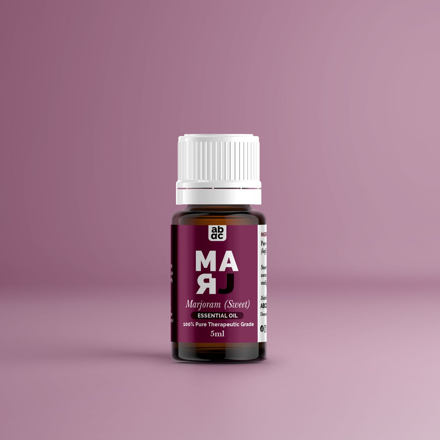 ABCD Organics Philippines - Marjoram Essential Oil – 100% Natural, Therapeutic Grade for Aromatherapy, Relaxation, and Muscle Relief, Marjoram Oil Philippines